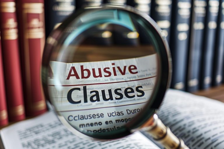 Définition « Clauses abusives »